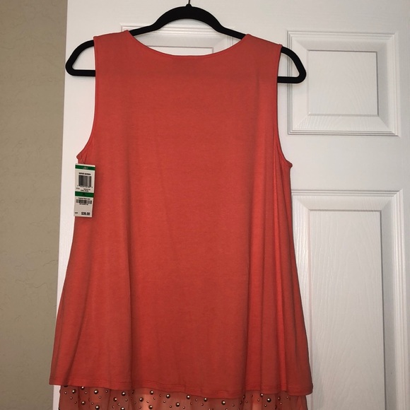 Orange bling top - Picture 5 of 5